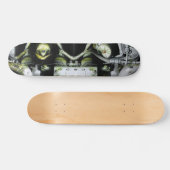 Grüner Motor Skateboard (Horizontal)