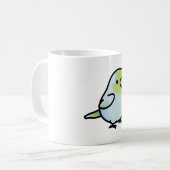 Grüner Mülleimer Kaffeetasse (Vorderseite Links)