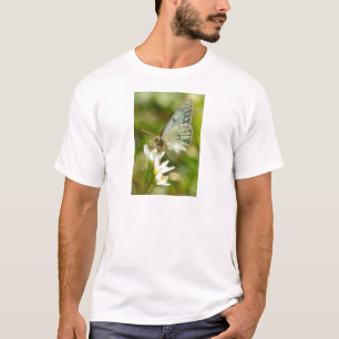Grüner Nachtfalter auf Falsche Knoblauchkleidung u T-Shirt