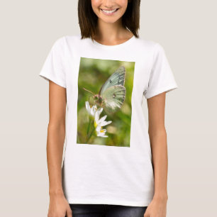 Grüner Nachtfalter auf Falsche Knoblauchkleidung u T-Shirt