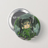 grüner Neid Button (Vorne & Hinten)