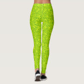 Grüner Neon Leggings (Rückseite)