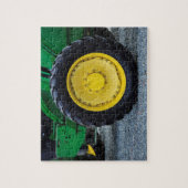 Grüner Nutzreifen Puzzle (Vertikal)