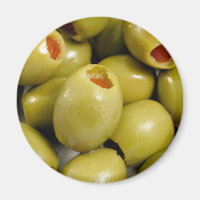 Grüner Oliven-Magnet