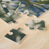 Grüner Olivenbaum mit schwarzen Früchten Puzzle (Seite)