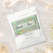 Grüner Opal | Geschenktüten | Papiertüten Geschenktütchen (Ausgeschnitten)