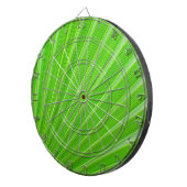 Grüner Palmenblatthintergrund Dartscheibe (Vorderseite rechts)