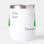 Grüner Papagei-Design, Hintergrund in beliebiger F (Links)