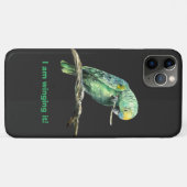 Grüner Papagei, iPhone Case-Mate iPhone Hülle (Rückseite (Horizontal))