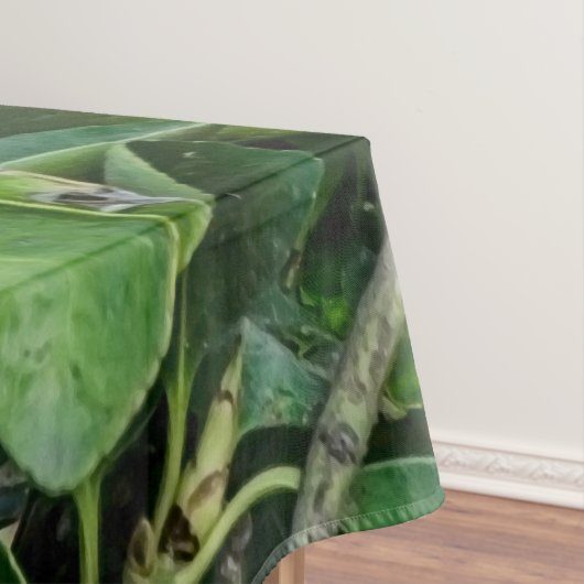 Grüner Papagei Tischdecke (Beispiel)