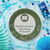 Grüner Pappteller (Party)