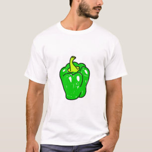 grüner Paprika T-Shirt