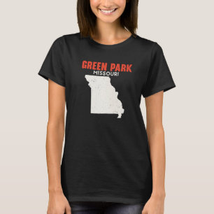 Grüner Park Missouri USA Bundesstaat Amerika Reise T-Shirt
