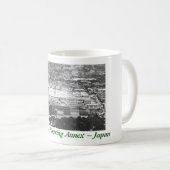 Grüner Park-Wohnungs-Anhang Japan 1953-1973 Kaffeetasse (VorderseiteRechts)