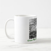 Grüner Park-Wohnungs-Anhang Japan 1953-1973 Kaffeetasse (Links)