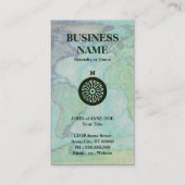 grüner Pass Visitenkarte (Rückseite)