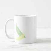 Grüner Pastellparakeet Tasse (Links)
