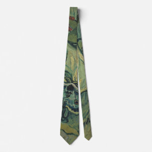 Grüner Pfau (Kaisermotte) von Vincent van Gogh Krawatte