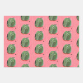 Grüner Pfeffer Geschenkpapier Set (Vorderseite 2)