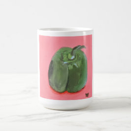 Grüner Pfeffer Kaffeetasse