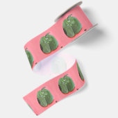 Grüner Pfeffer Satinband (Rückseite)