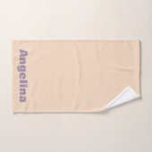 Grüner Pfefferbeige abstrakter geometrischer Muste Badhandtuch Set (Handtuch)