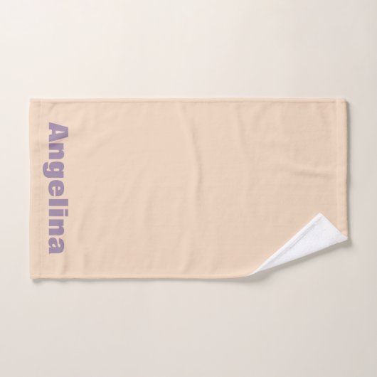 Grüner Pfefferbeige abstrakter geometrischer Muste Badhandtuch Set (Handtuch)