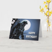 Grüner Pfeil des Pfeil-| im Mondschein Karte (Gelbe Blume)