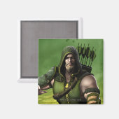 grüner Pfeil Magnet (Vorderseite/Rückseite)