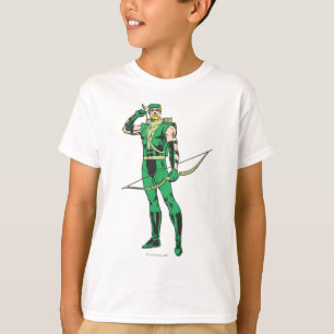 Grüner Pfeil mit Zielscheibe T-Shirt