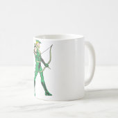 Grüner Pfeil Profil Kaffeetasse (VorderseiteRechts)