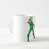 Grüner Pfeil Profil Kaffeetasse (Vorderseite Links)