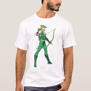 Grüner Pfeil Profil T-Shirt