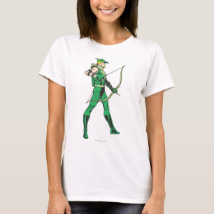 Grüner Pfeil Profil T-Shirt