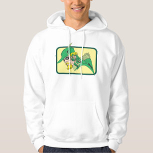 Grüner Pfeilkopfschuss Hoodie