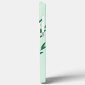 Grüner Pflanze Leaf Case-Mate iPhone Hülle (Rückseite / Links)