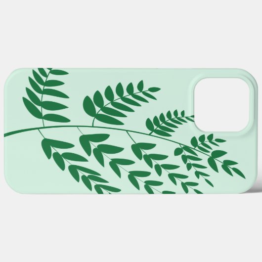 Grüner Pflanze Leaf Case-Mate iPhone Hülle (Rückseite (Horizontal))