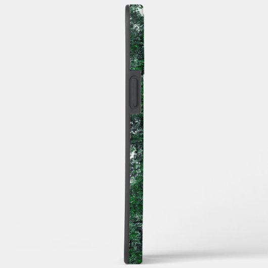 Grüner Pilz auf weißem grauem Fels oder Baumstamm Case-Mate iPhone Hülle (Rückseite / Rechts)