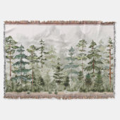 Grüner Pinienwald im Gebirge Decke (Vorderseite)