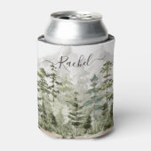 Grüner Pinienwald im Gebirge Dosenkühler (Kanne Vorderseite)