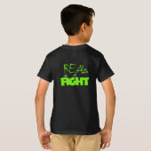 Grüner pixeliger Roboter T-Shirt (Schwarz voll)