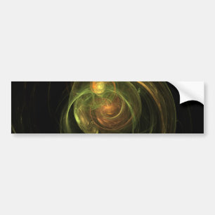 Grüner Planet Autoaufkleber