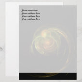 Grüner Planet Briefbogen (Vorne/Hinten)