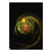 Grüner Planet Fotodruck (Vorne)