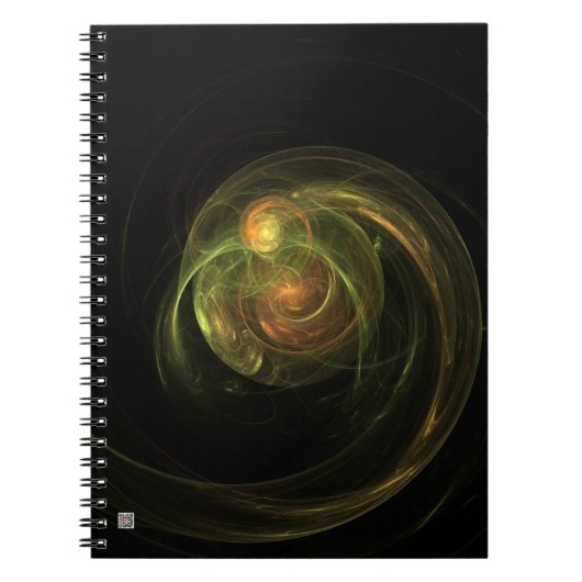 Grüner Planet Notizblock (Vorderseite)