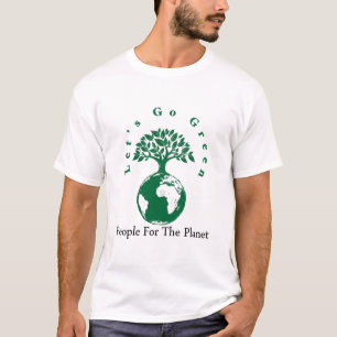 grüner Planet T-Shirt