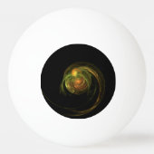 Grüner Planet Tischtennisball (Rückseite)