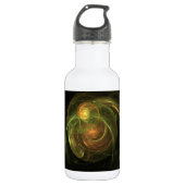 Grüner Planet Trinkflasche (Vorderseite)