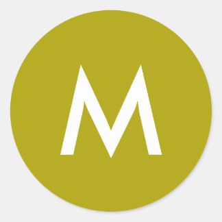 Grüner Pop für den festen Chartreuse Runder Aufkleber