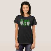 Grüner Pullover-Gnom St. Patrick's Day Irischer Gn T-Shirt (Vorne ganz)